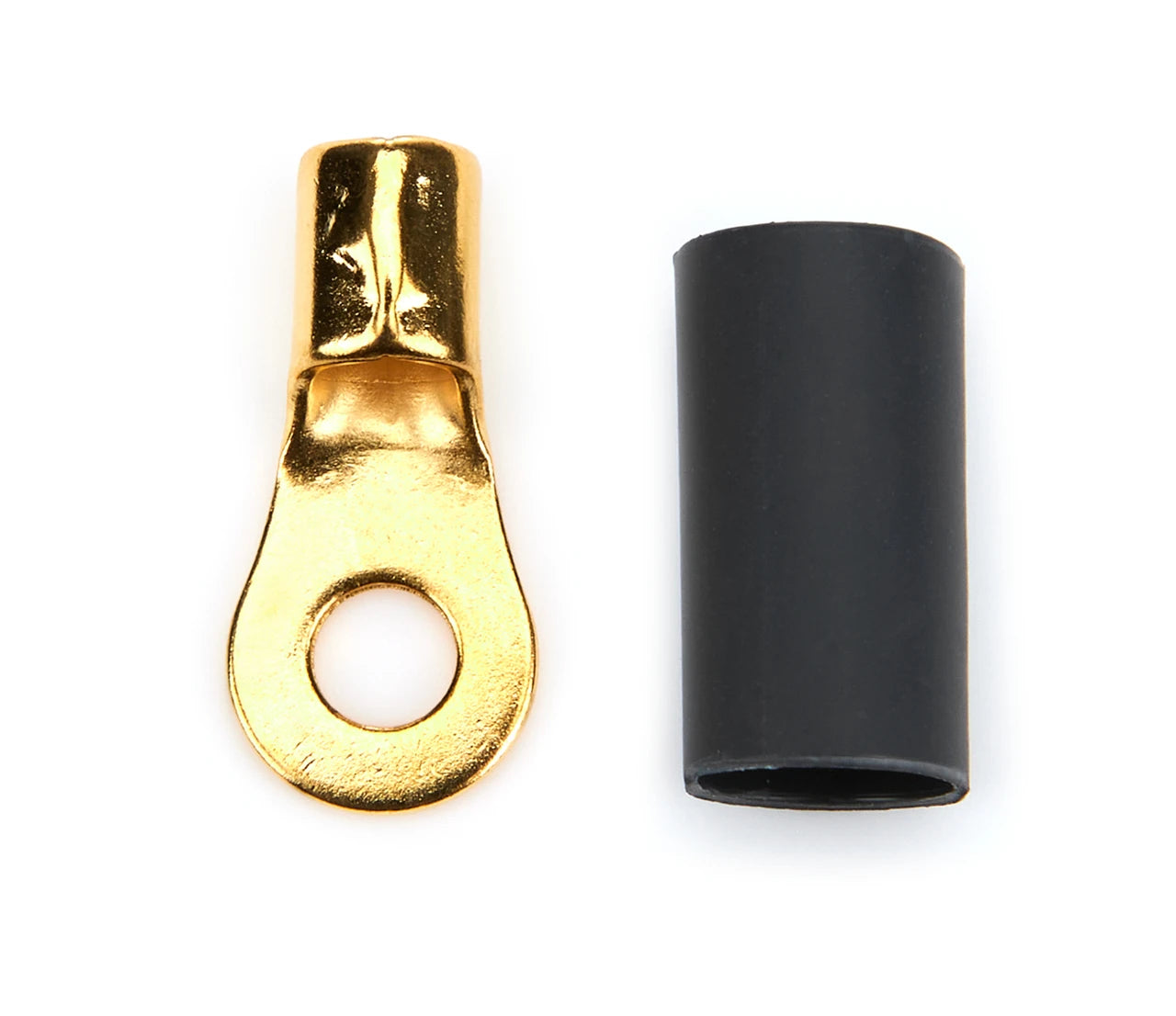 QuickCar #8 Ring Terminal 12-10 Ga. with heat shrink Pair
