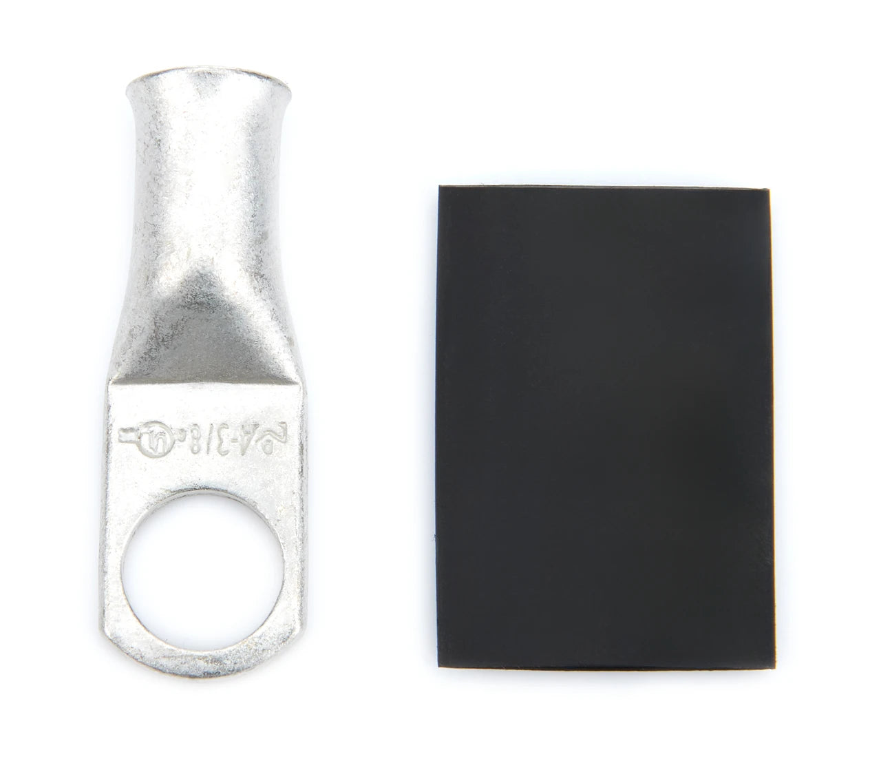 QuickCar Ring Terminal 4 Ga. 3/8" Hole with heat shrink 20 Pack