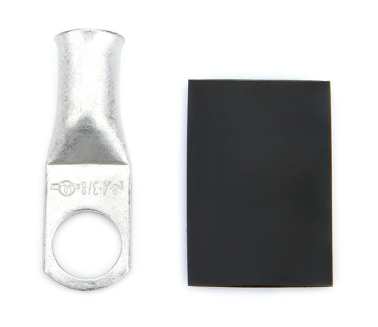 QuickCar Ring Terminal 4 Ga. 3/8" Hole with heat shrink 20 Pack