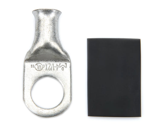 QuickCar Ring Terminal 4 Ga. 1/2" Hole with heat shrink 20 Pack