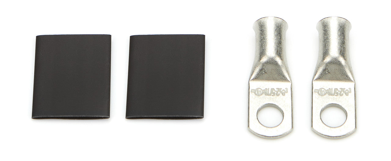QuickCar Ring Terminal 2 Ga. 5/16" Hole with heat shrink 20 Pack