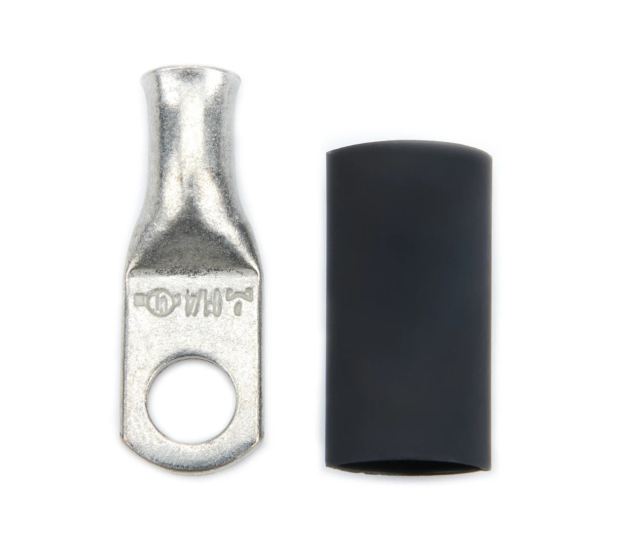 QuickCar Ring Terminal 8 Ga. 1/4" Hole with heat shrink 20 Pack