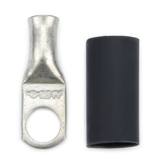 QuickCar Ring Terminal 8 Ga. 5/16" Hole with heat shrink Pair