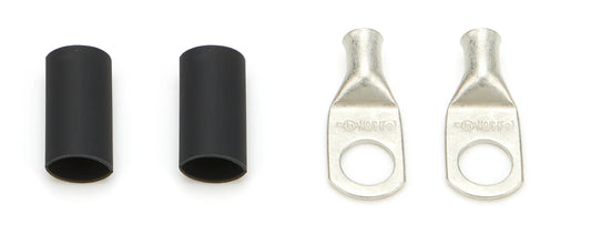 QuickCar Ring Terminals - 5/16" Eyelet, 6 Gauge Barrel with Heat Shrink, 20-Pack