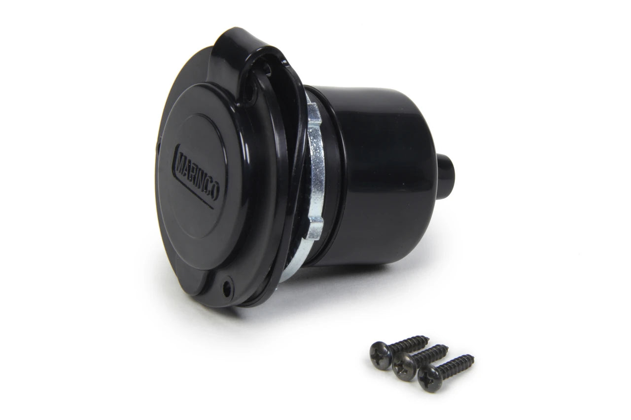 QuickCar Male Recessed Outlet w/Cover