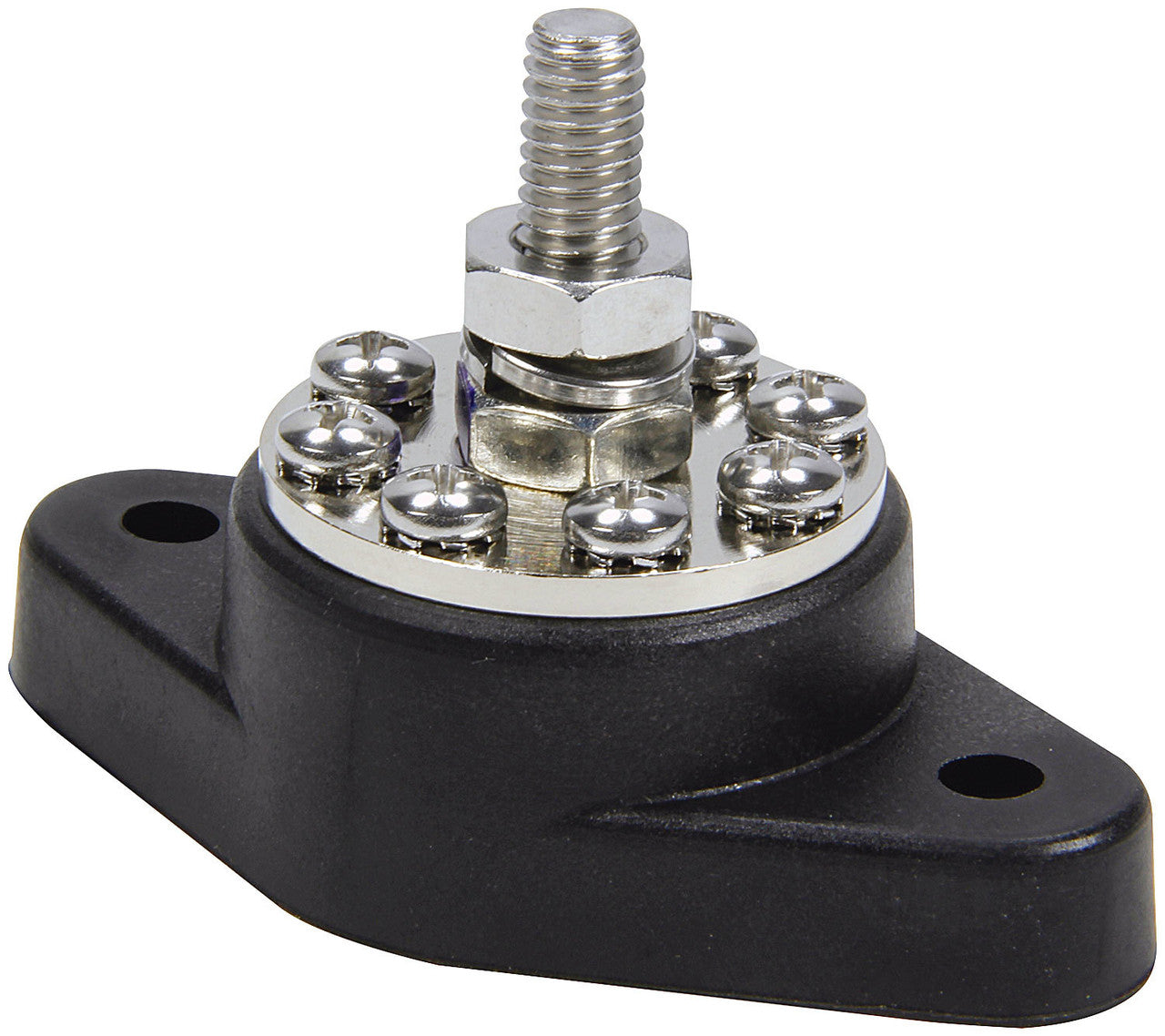 QuickCar Black 8 Point Distribution Post