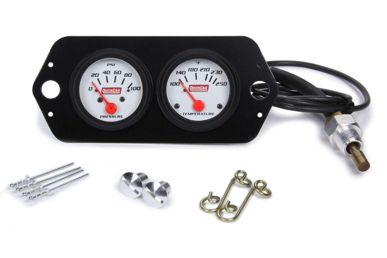QuickCar Gauge Panel 2in Open Wheel