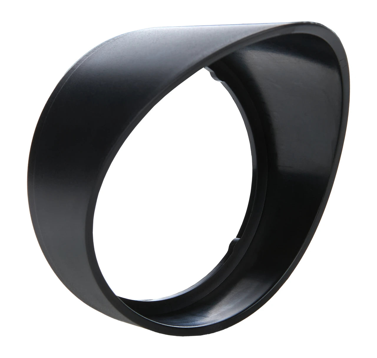 QuickCar Gauge Visor - Fits 2-5/8" Gauges, Black, each