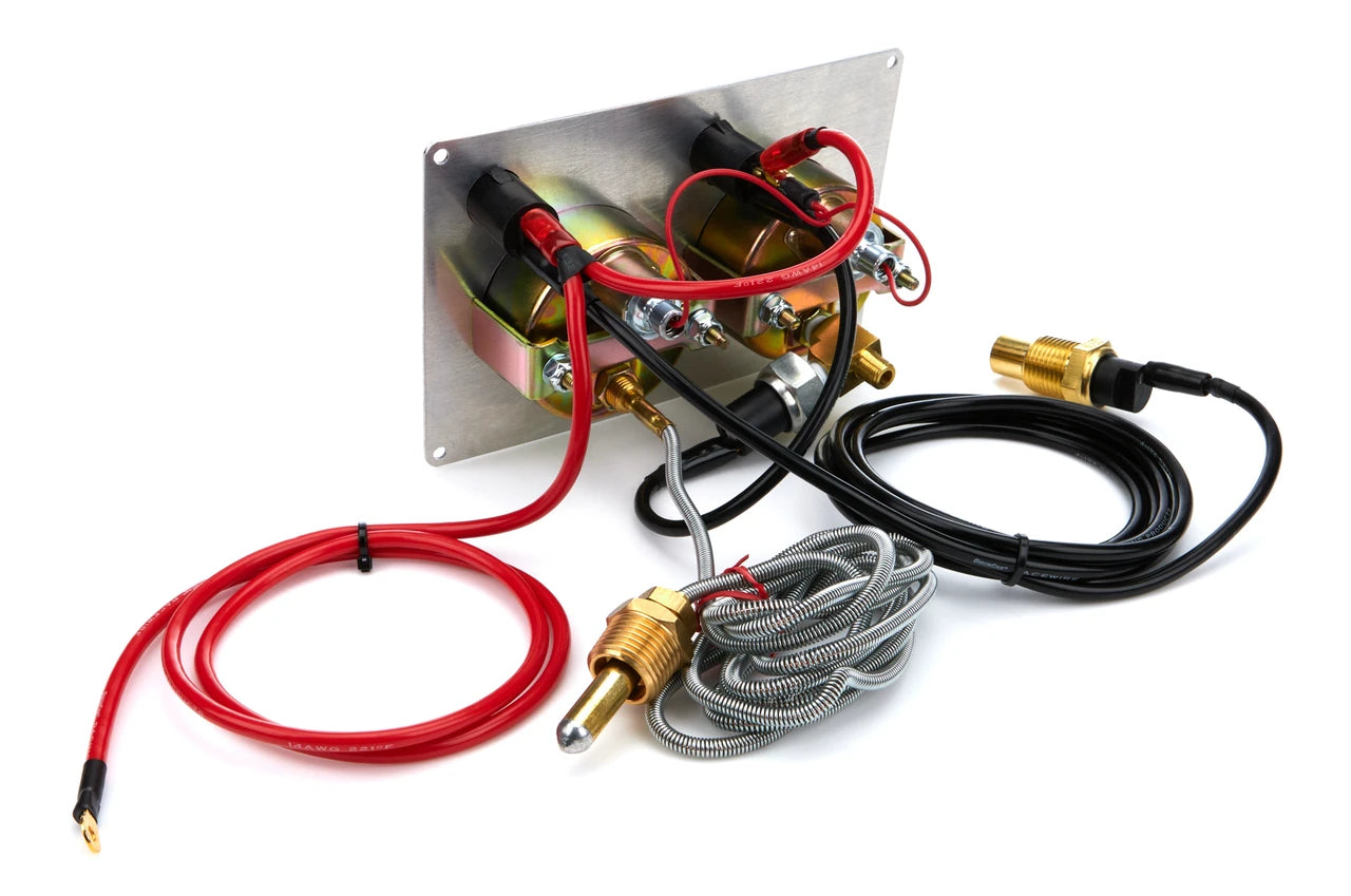QuickCar Flag 2 Gauge Panel OP/WT