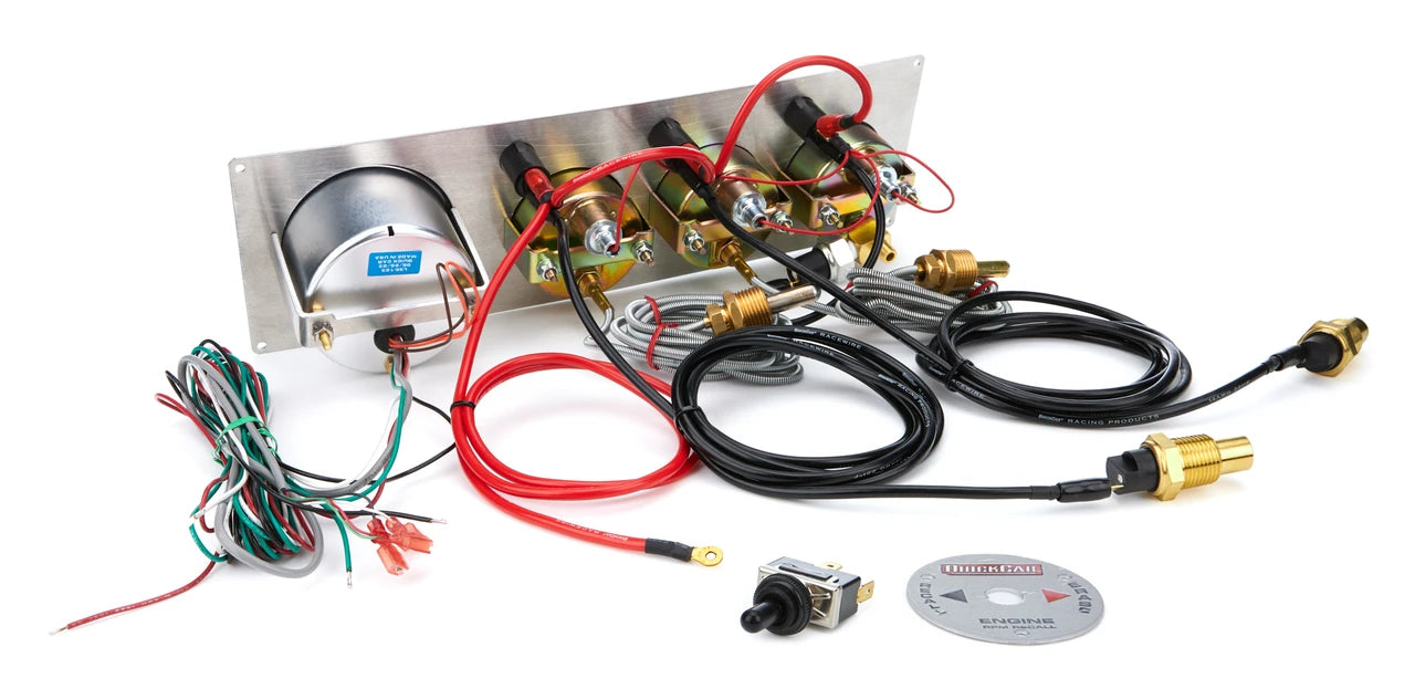 QuickCar Flag 3-1 OP/WT/OT/3"Tach