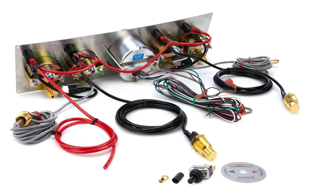 QuickCar Flag 4-1 OP/WT/3"Tach/OT/FP