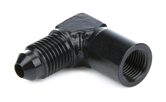 QuickCar 90° 1/8" NPT Female to -4 AN Male