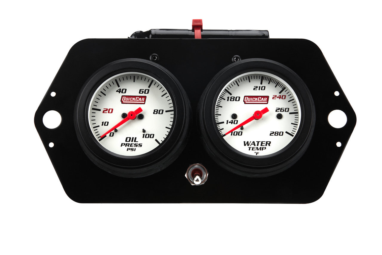 QuickCar Extreme QuickCar Sprint Gauge Panel OP/WT