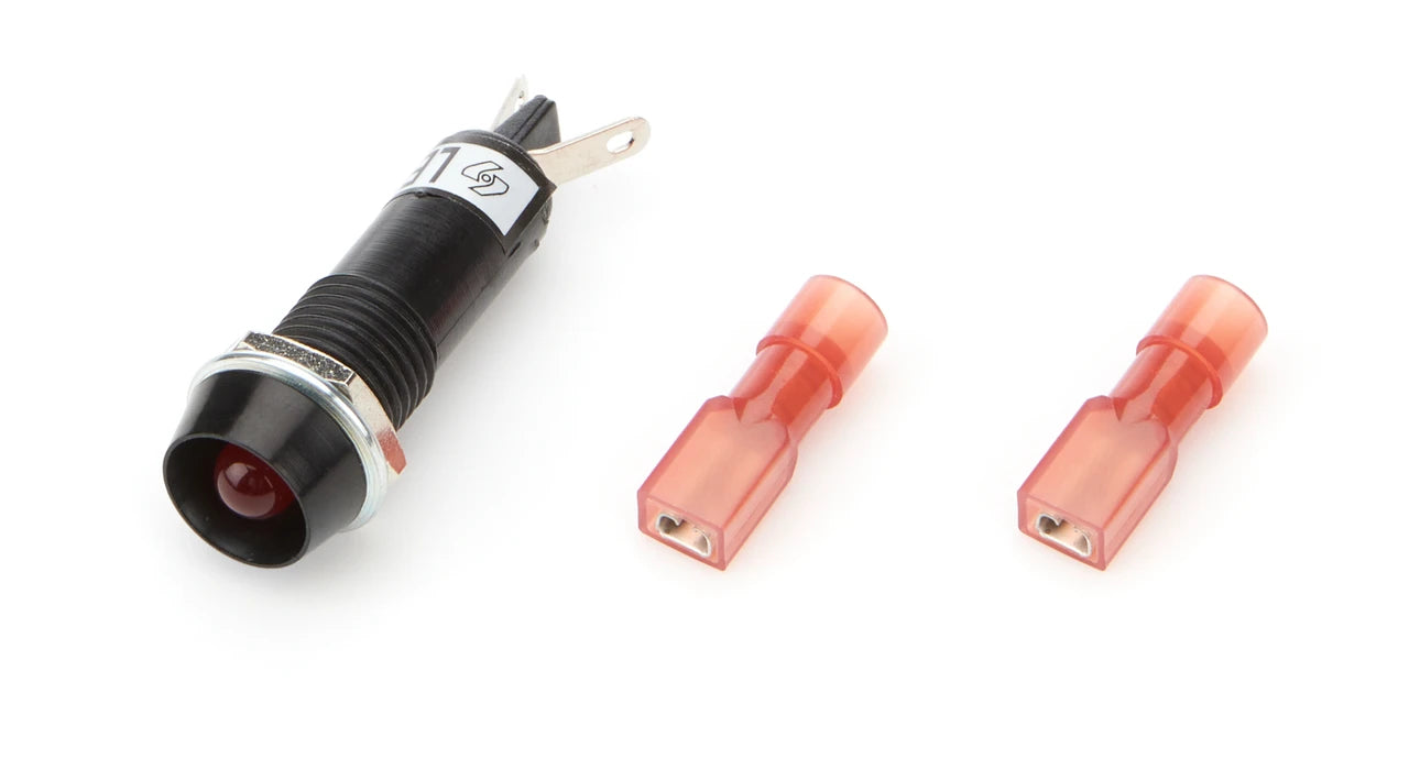 QuickCar Warning Light 3/8in Red