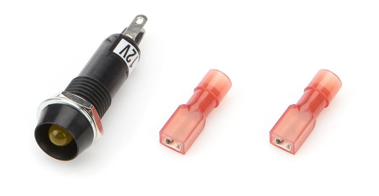 QuickCar Warning Light 3/8in Amber