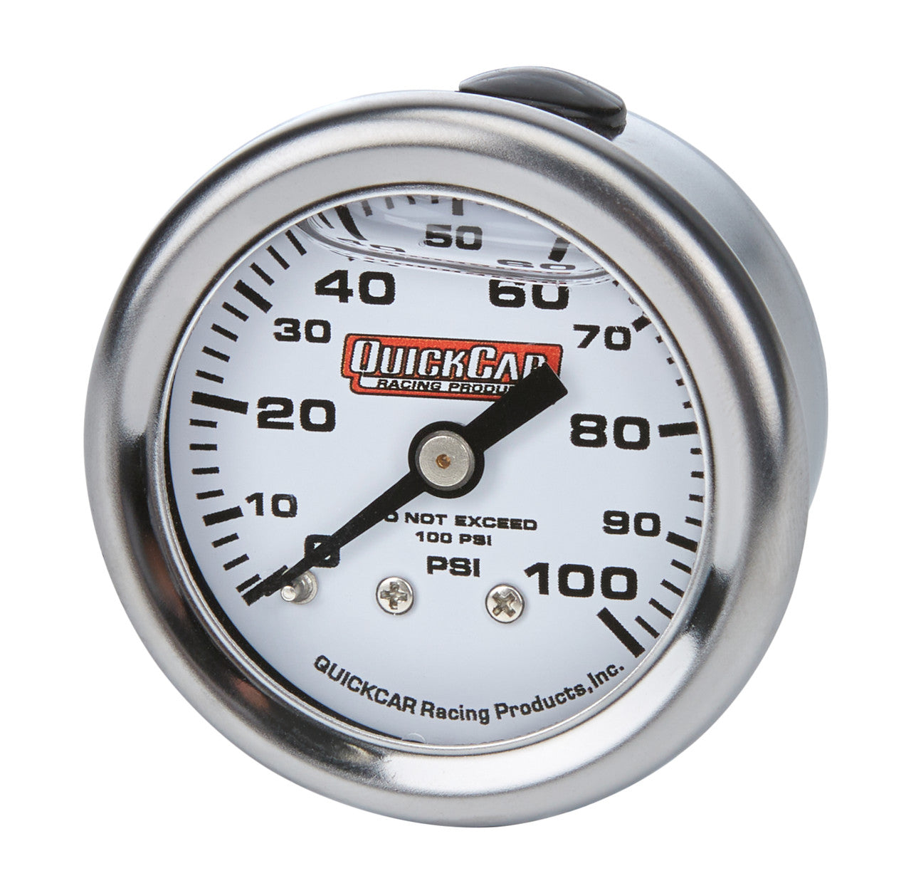 QuickCar 0-100 PSI Liquid Filled 1.5" Gauge
