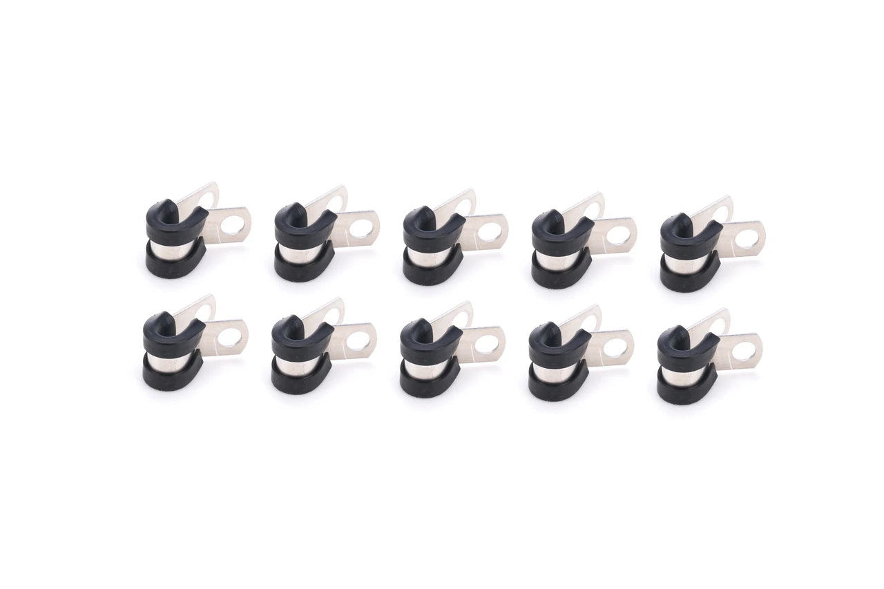 QuickCar Adel Line clamps Aluminum 1/4" 10 each