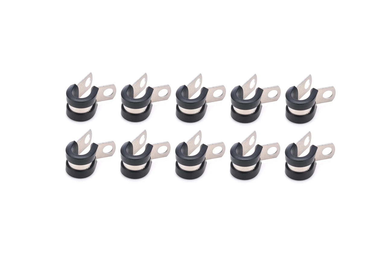 QuickCar Adel Line clamps Aluminum 3/8" 10 each