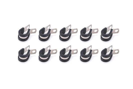 QuickCar Adel Line clamps Aluminum 1/2" 10 each