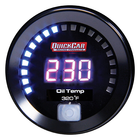 QuickCar Digital Oil Temperature Gauge