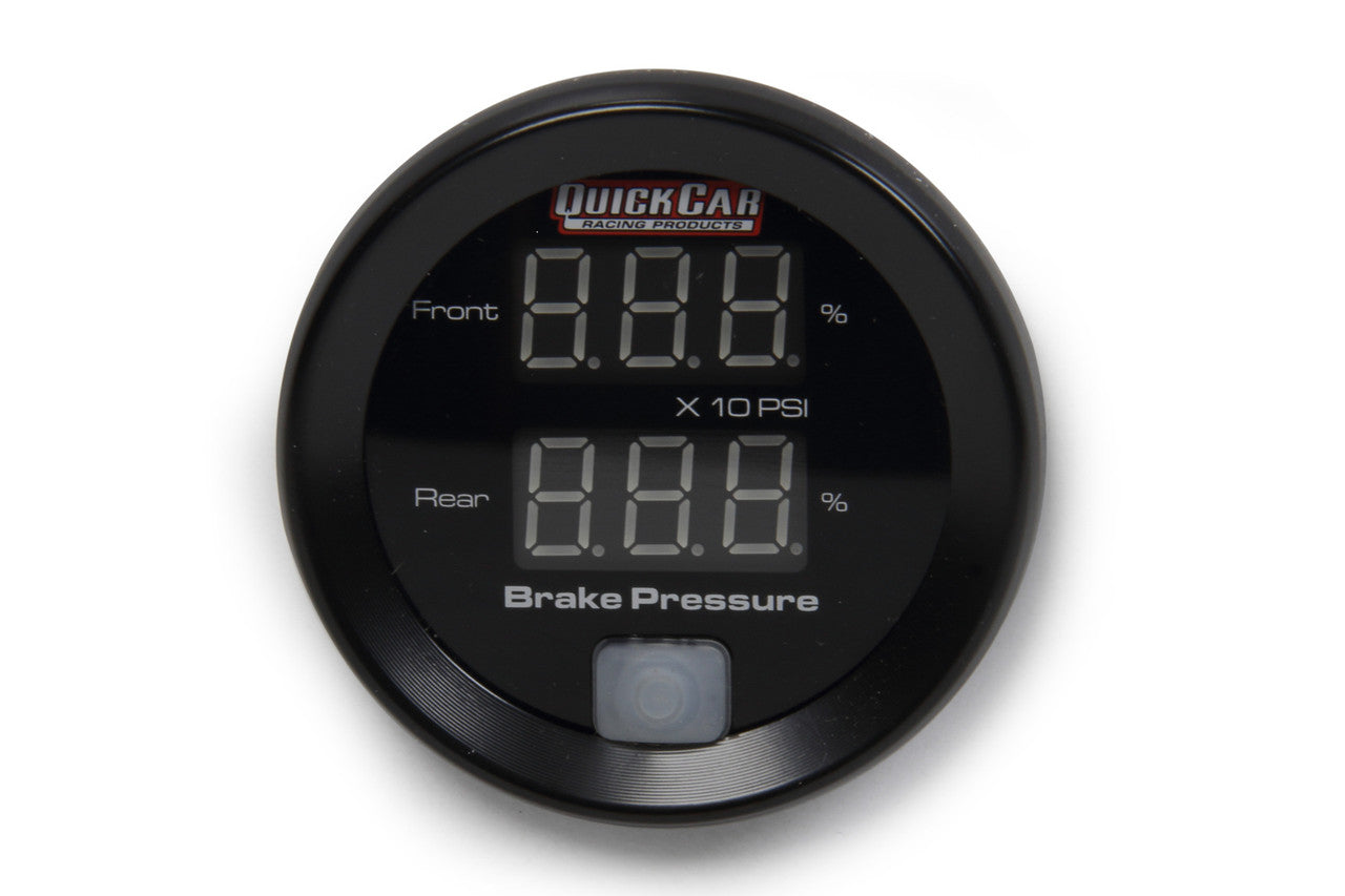 QuickCar Brake Bias Digital Gauge w/Senders