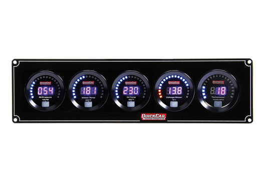 QuickCar Digital 4-1 Gauge Panel OP/WT/OT/VT/Tach