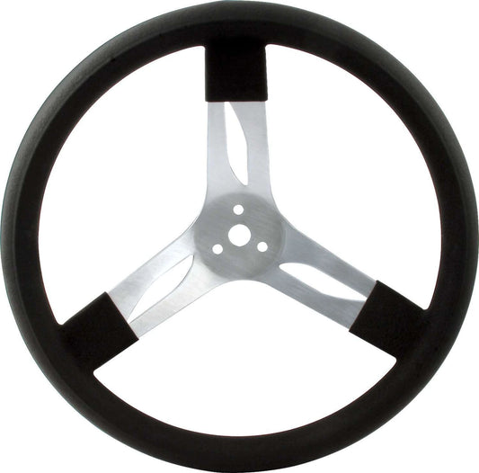QuickCar Black 15" Aluminum Steering Wheel