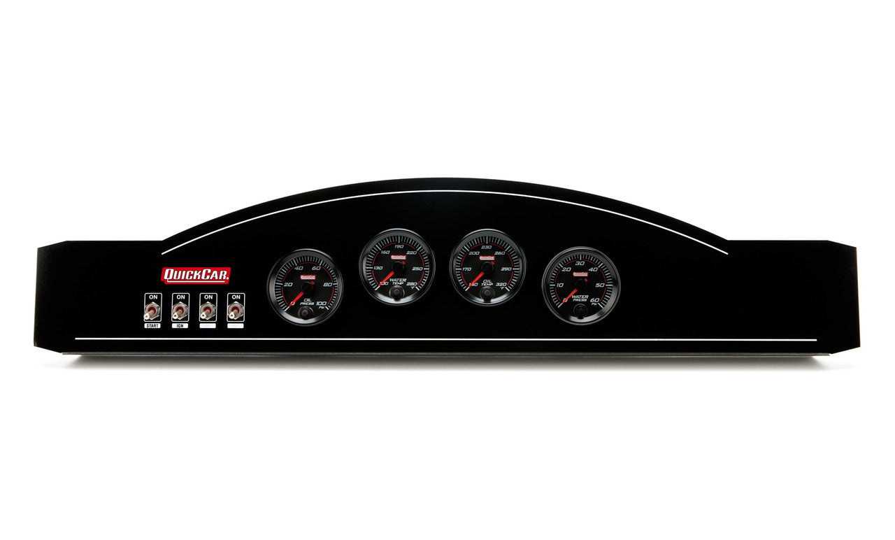 QuickCar Redline Dash Panel OP/WT/OT/WP Single Ignition Dual Pickup