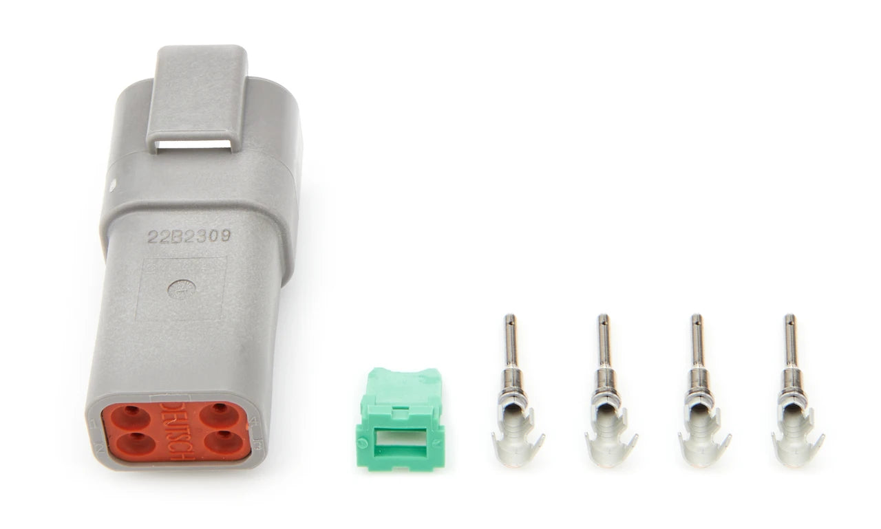 QuickCar 4 Pin DT Deutsch Recepticle