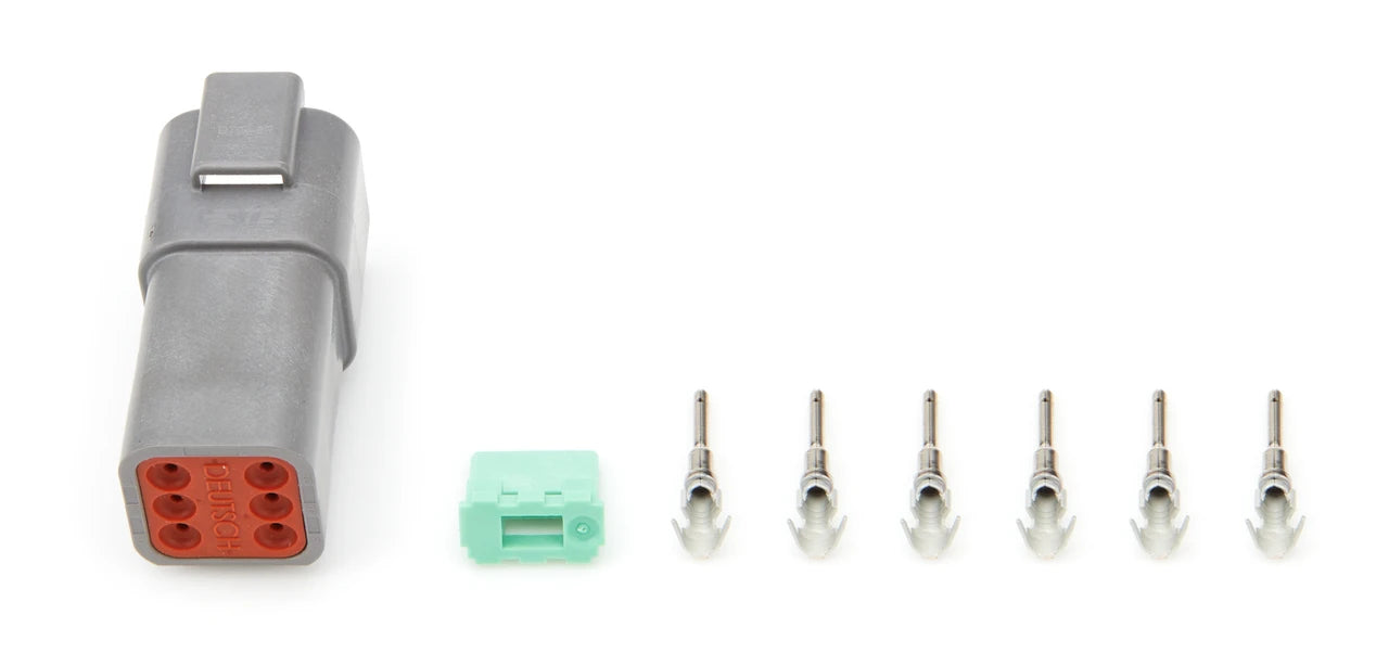 QuickCar 6 Pin DT Deutsch Recepticle