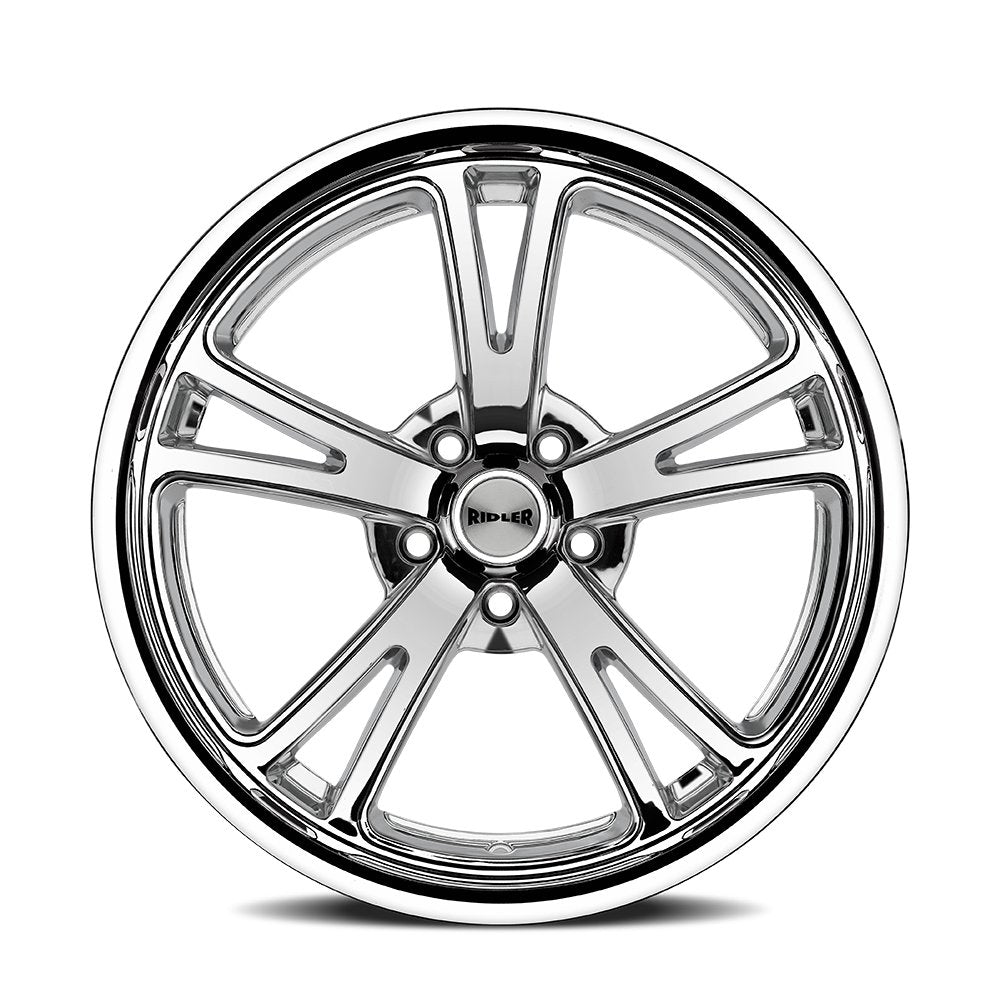 Ridler Wheels 606 20x8.5 5x120.65 0mm Chrome Wheel 606-2861C
