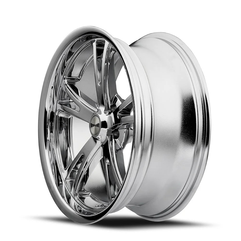 Ridler Wheels 606 20x8.5 5x120.65 0mm Chrome Wheel 606-2861C