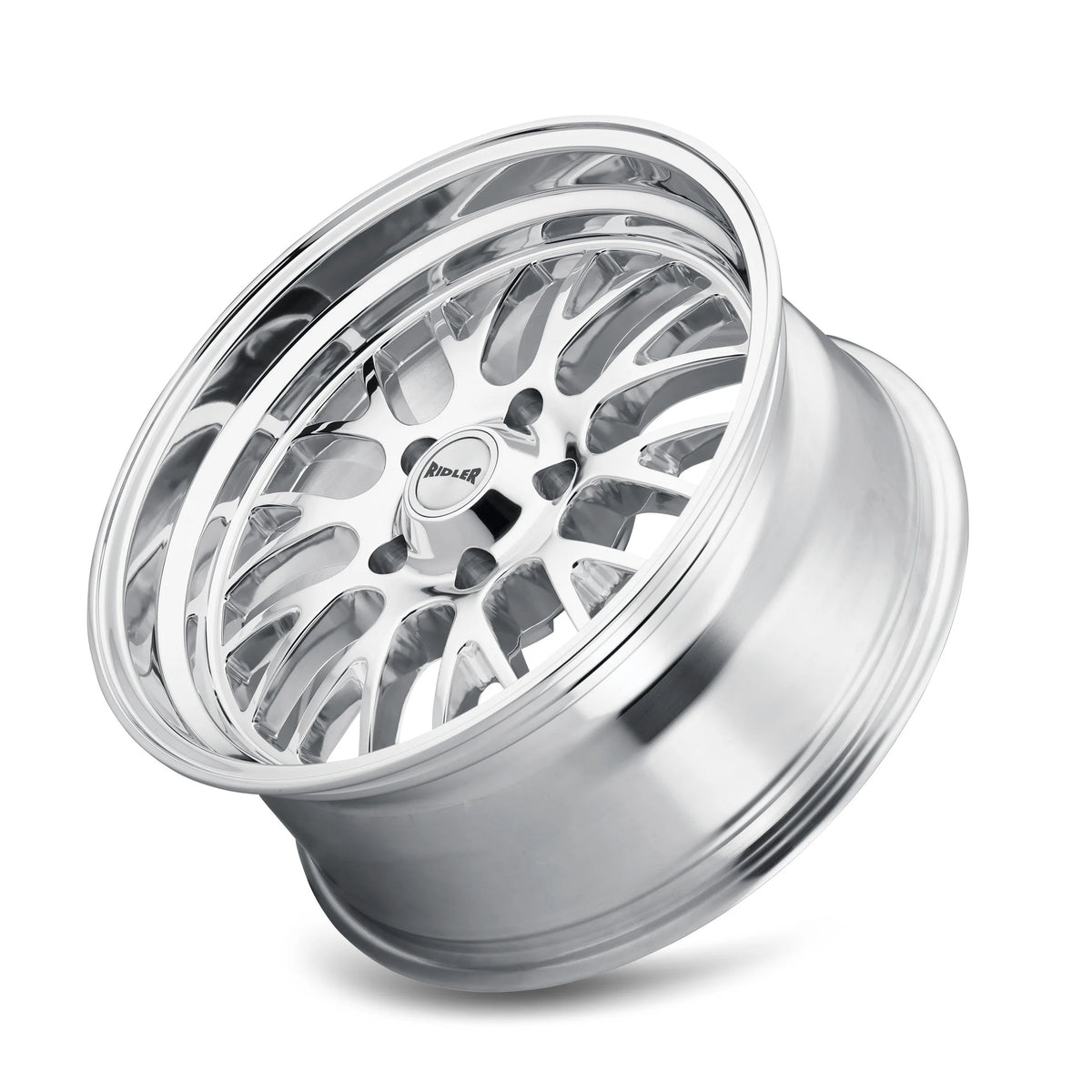 Ridler Wheels 607 20x10 5x120.65 0mm Polished Wheel 607-2161P