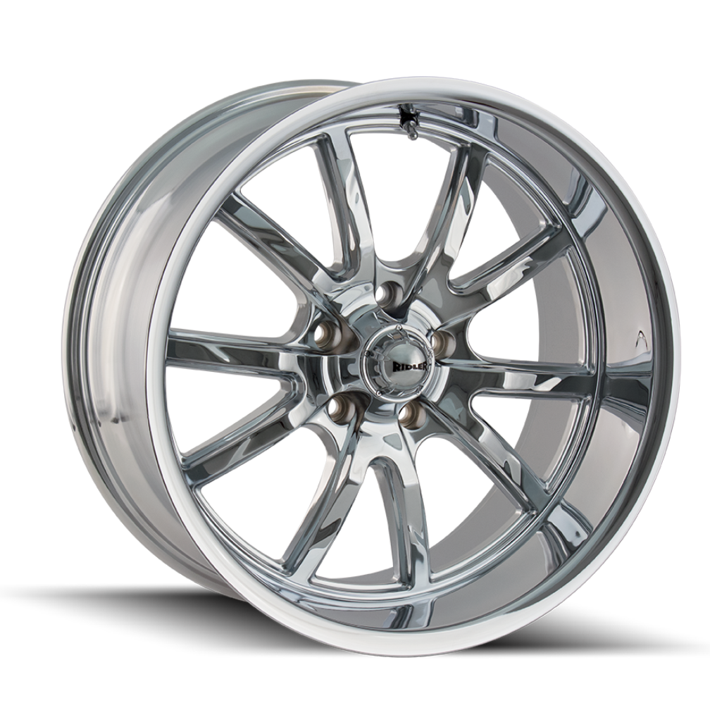 Ridler Wheels 650 18x9.5 5x127 0mm Chrome Wheel 650-8973C