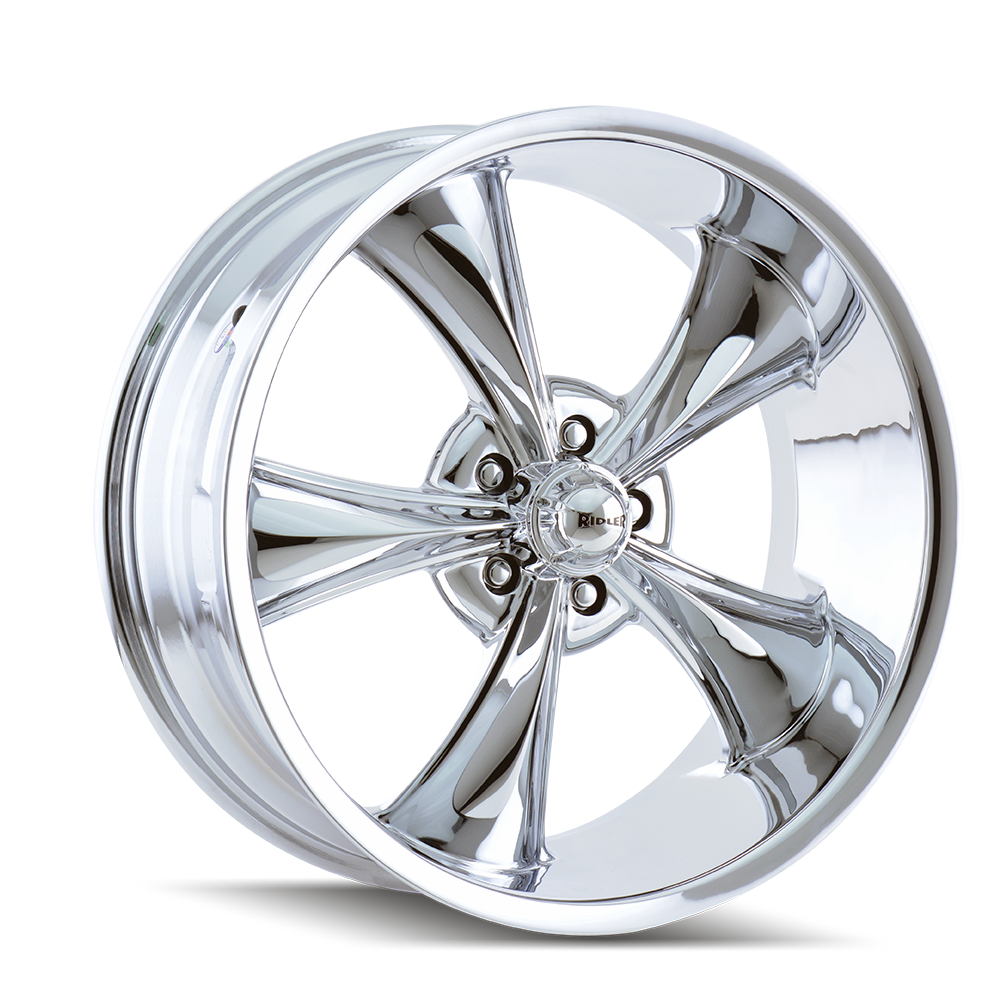 Ridler Wheels 695 20x10 5x114.3 0mm Chrome Wheel 695-2165C