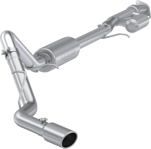 MBRP S5019AL 3-Inch Cat-Back Exhaust - Single Side Exit - 2019+ Silverado / Sierra 1500 2.7L