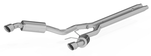 MBRP S7277AL Cat-Back Exhaust System - 2015-2017 Ford Mustang GT 5.0L (Street) | Aluminized