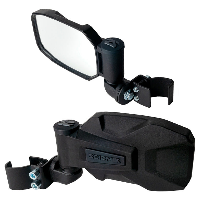 Seizmik 13+ Can Am/CFM/Polaris Strike-H Sideview Mirror - Pro-fit Clamp Pair 56-18093