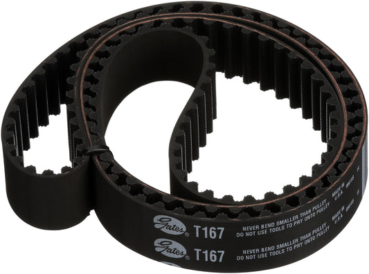 Gates T167 Timing Belt for 2003-2006 Mitsubishi Lancer Evolution 1995-1998 Eclipse Turbo