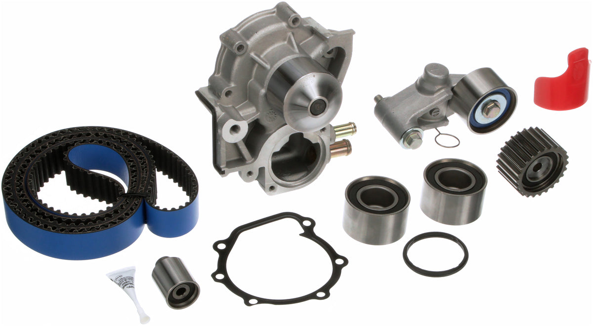 Gates TCKWP328CRB Racing Timing Belt Kit with Water Pump for 2008-2012 Subaru Forester Impreza