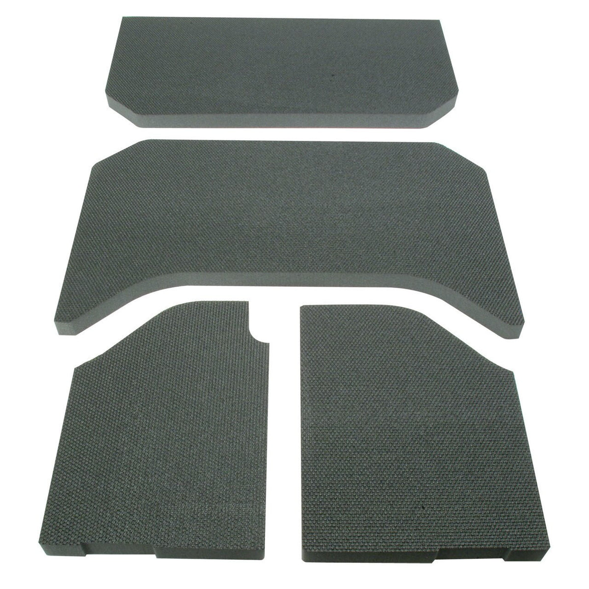 DEI for 2007-2010 Jeep Wrangler JK 4-Door Boom Mat Headliner - 4 Piece - Black