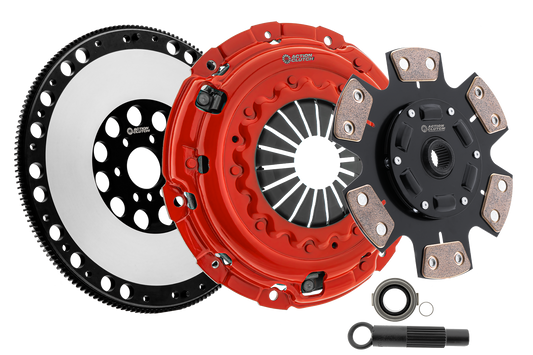 Action Clutch ACR-3565 Stage 5 Clutch Kit (2MS) with Lightened Flywheel for 2014-2017 Subaru Forester XT 2.0L DOHC (FA20F) Turbo AWD
