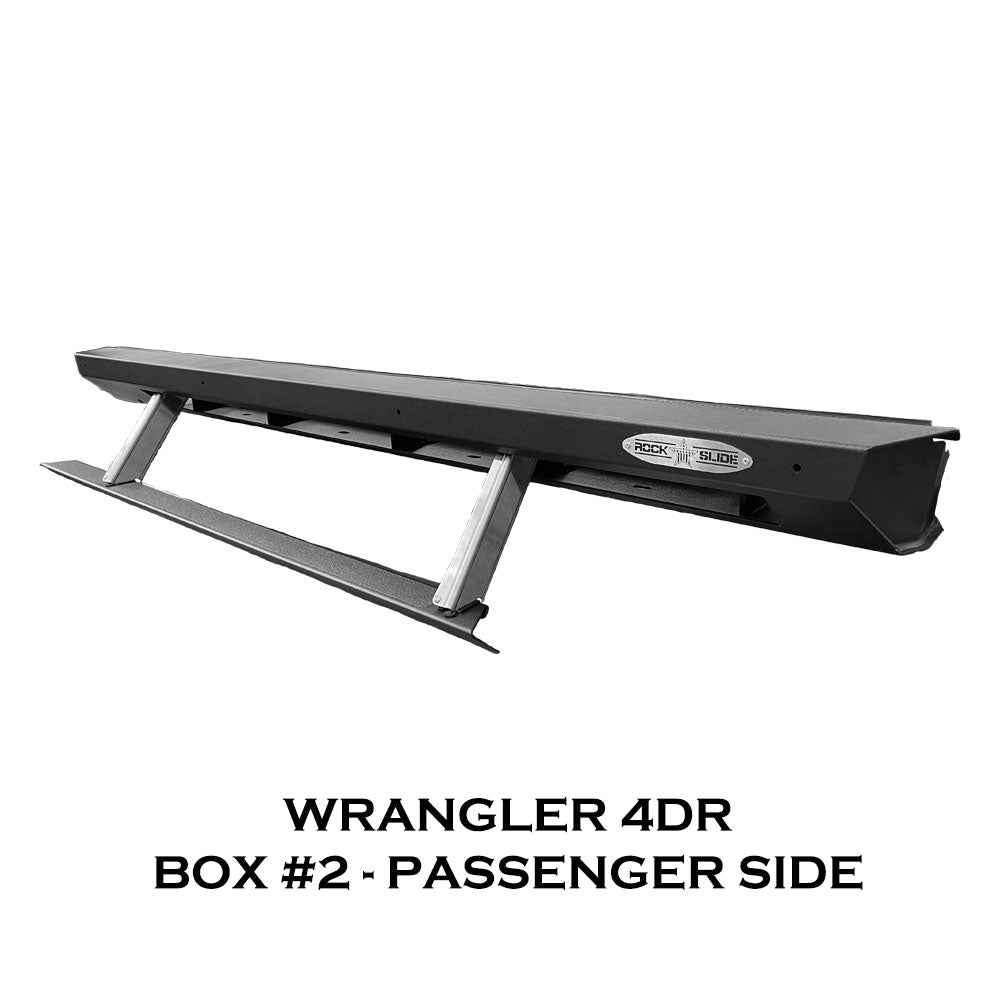 Rock Slide Engineering for 2026 Jeep JL 4 Door Step Sliders 3rd Gen Passenger Side Sub Part
