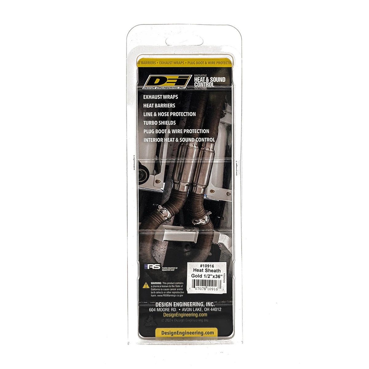 DEI Heat Sheath GOLD 1/2in x 36in