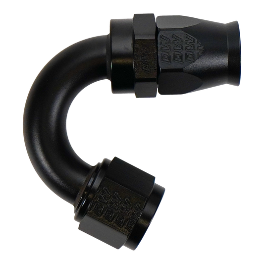 DeatschWerks 10AN Female Flare Swivel (Incl Ferule/Olive) 150-degree Hose End PTFE