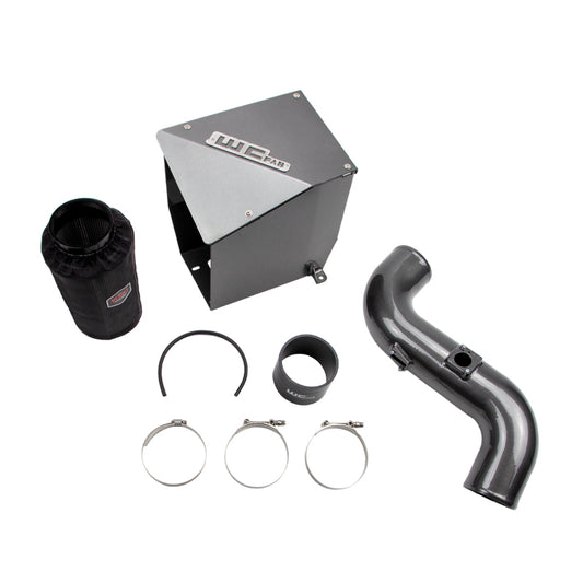 Wehrli Custom Fabrication WCF100194-GF 4in Intake Kit Grape Frost for 2011-2016 Chevrolet Silverado / GMC Sierra 2500 HD / 3500 HD 6.6L LML Duramax