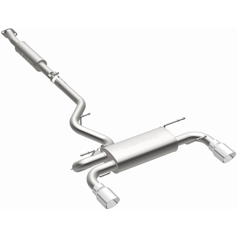 MagnaFlow 15157 13 Scion FR-S / 13 Subaru BRZ Dual Split Rear Exit Stainless Cat Back Performance Exhaust - #15157
