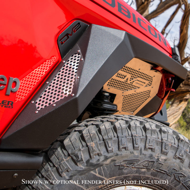 DV8 Offroad 2019+ Jeep Gladiator Armor Fenders - #FDGL-02