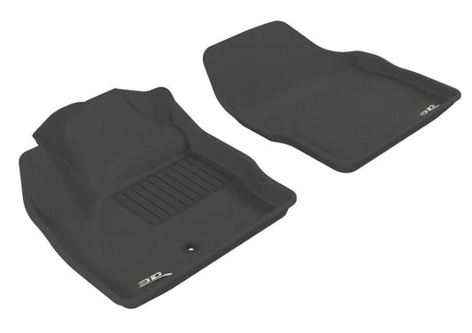 3D MAXpider Kagu Front Floor Mats for 2007-2014 Land Rover LR2