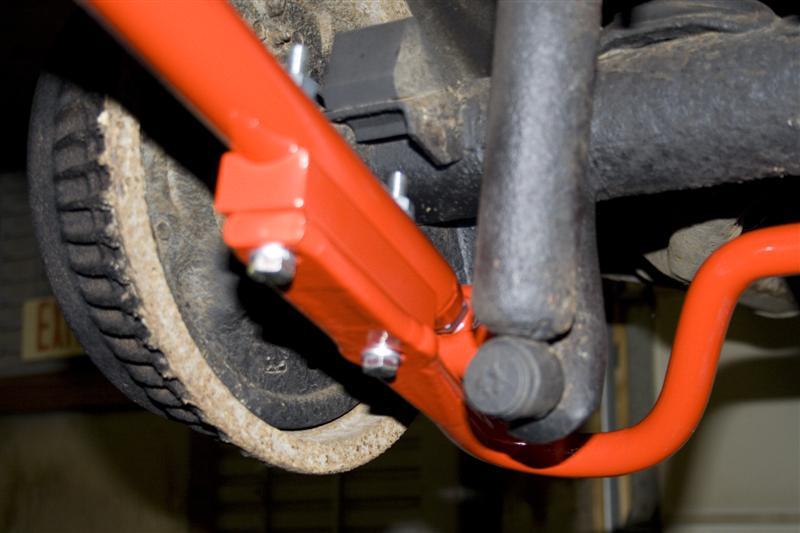UMI Performance 3612-B Adjustable Extended Length Rear Lower Control Arms Black
